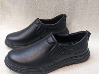 Original Leather Dr. Casual Shoes 104(Blk)