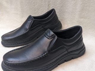 Original Leather Dr. Casual Shoes 107(Blk)